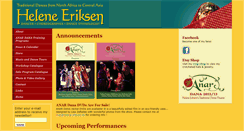 Desktop Screenshot of helene-eriksen.de